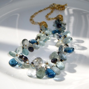 Made with gems from the Tucson Gem Show 2012